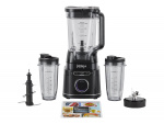 Ninja TB301EU Detect Power Mixer Pro Blender 6 automatische programma\'s Functie voor lage snelheid Functie voor gemiddelde snelheid Functie voor hoge snelheid Zwart