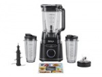 Ninja TB301EU Detect Power Mixer Pro Blender 6 automatische programma\'s Functie voor lage snelheid Functie voor gemiddelde snelheid Functie voor hoge snelheid Zwart