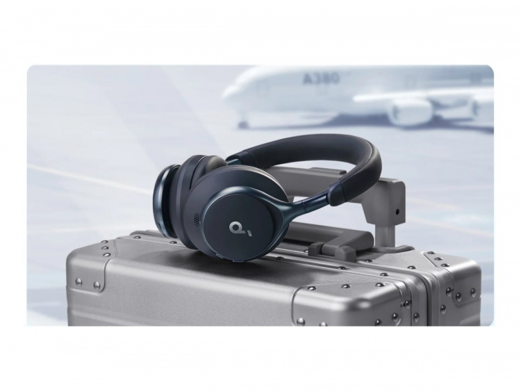 Anker Soundcore Space One Wireless Wired Headphones Black