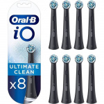 Oral B Electric Brush Heads iO Ultimate Clean, 8-pack Black
