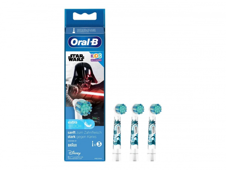 Oral B Star Wars Brush Heads, 3 pcs