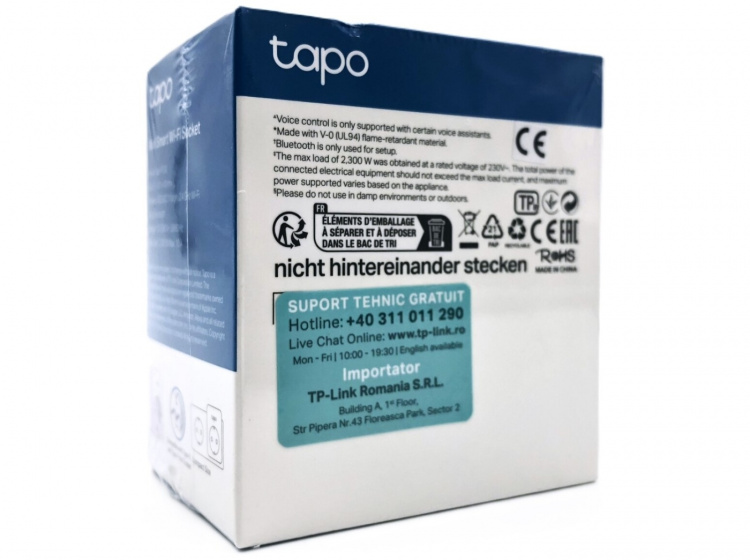 TP-Link Tapo P100 Smart Plug Wireless