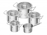 Zwilling Pro cauldron set 5 pcs, Silver