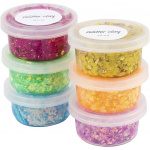 Creative Toys Doe-het-zelf pakket - Glitterklei 6 st. (78746)