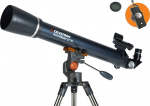 Celestron Astromaster LT 70AZ met telefoonadapter en maanfilter
