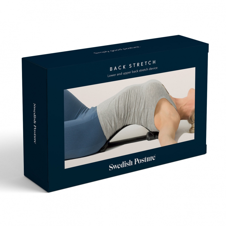 SWEDISH POSTURE Ryggsträckare Back Stretch Svart SWEDISH POSTURE Ryggsträckare Back Stretch Svart