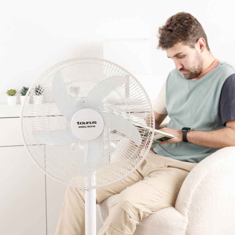 Taurus Stativfläkt Boreal 16 Cr Go Uppladdningsbar 40 Cm