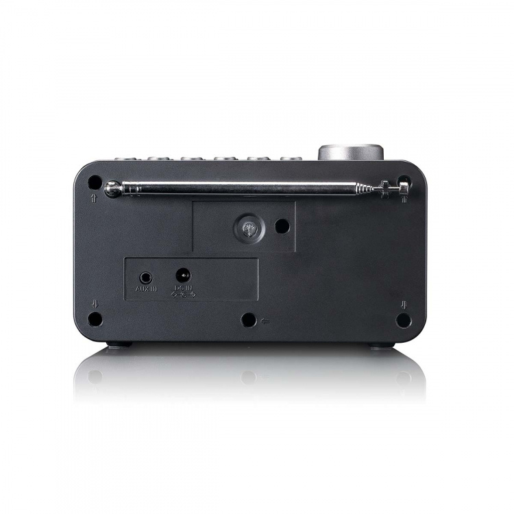 Lenco DAB+/FM Radio wekker met kleurendisplay, sleeptimer en dubbele alarmfunctie Zwart