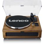 Lenco Platenspeler met 4 ingebouwde luidsprekers en bluetooth-ontvangst Wood