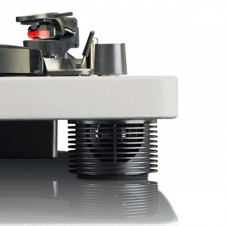 Lenco Platenspeler met ingebouwde luidsprekers USB-codering Grijs