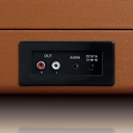 Lenco Koffer platenspeler met 2 ingebouwde speakers Bruin