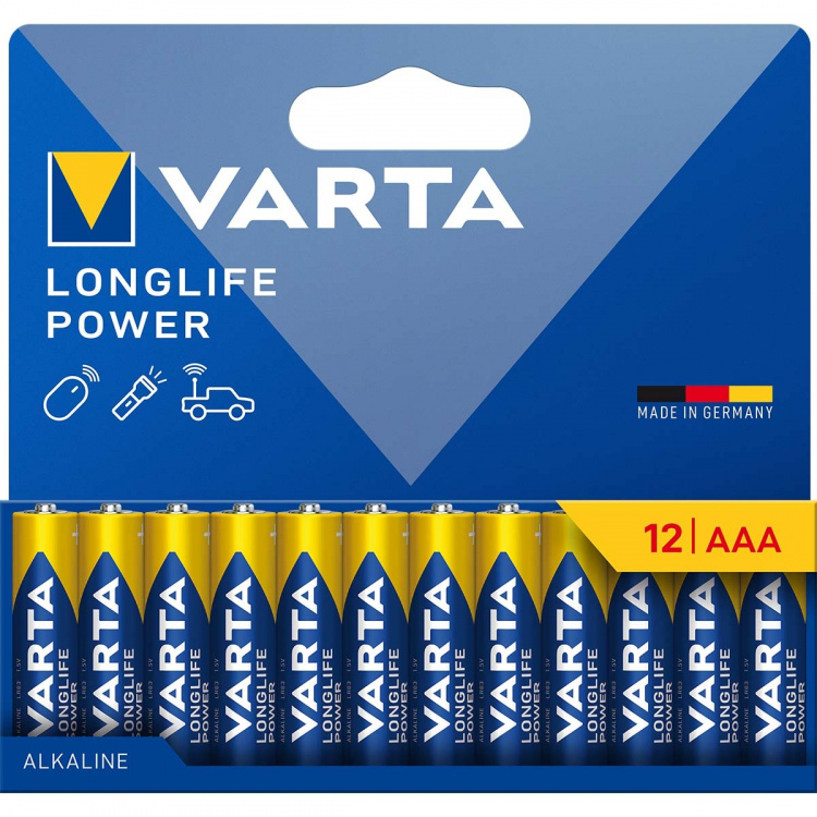 Varta Alkaline Batterij AAA 1.5 V High Energy 12-Pack