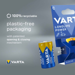Varta Alkaline Batterij C 1.5 V High Energy 2-Blister