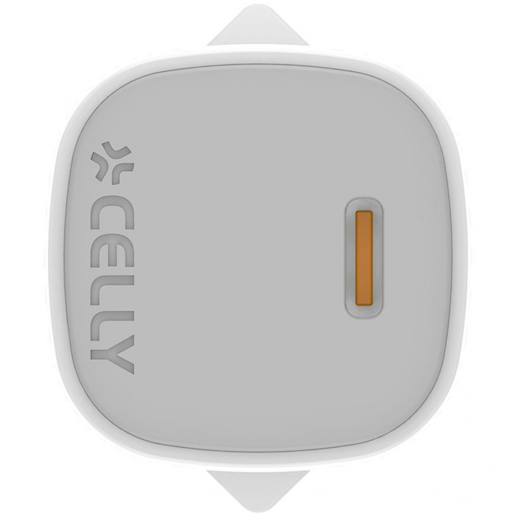 Celly USB-laddare GaN 1 x USB-C PD 20W + Lightning-kabel