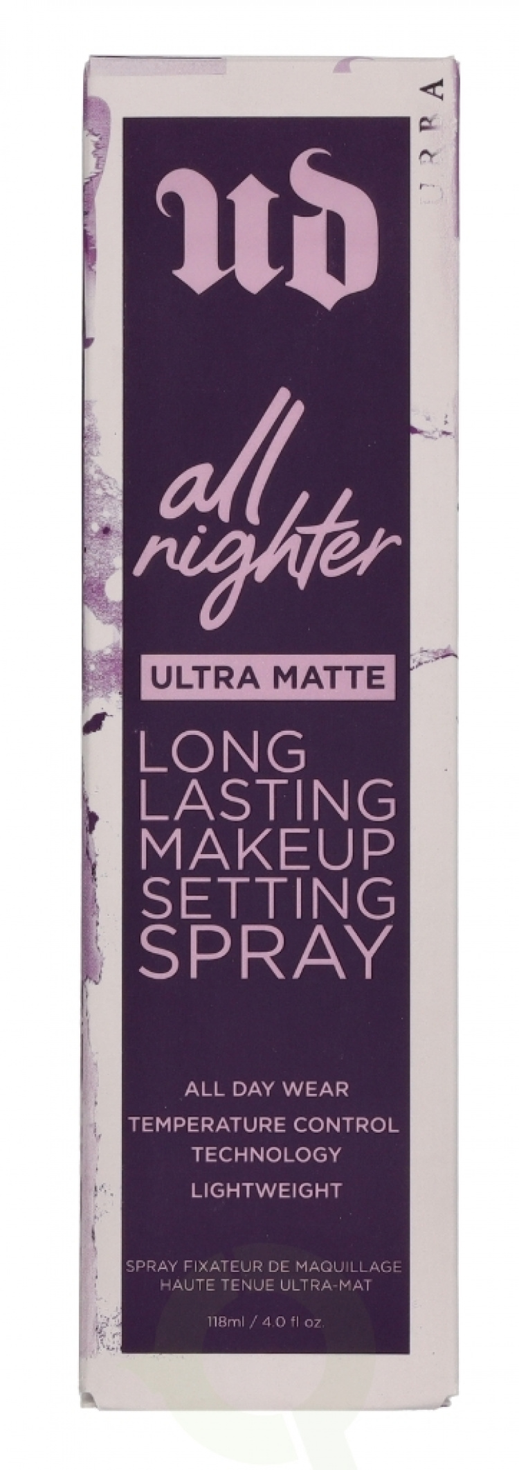 Urban Decay All Nighter Ultra Matte Makeup Setting Spray 118 ml Long Lasting