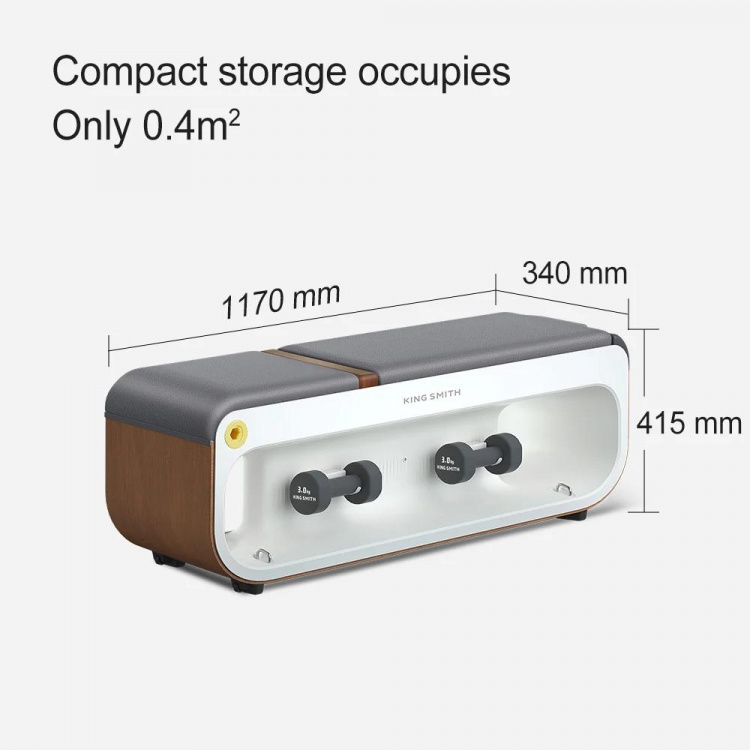 Xiaomi KingSmith foldable weight bench for home training - maximum load 150 kg