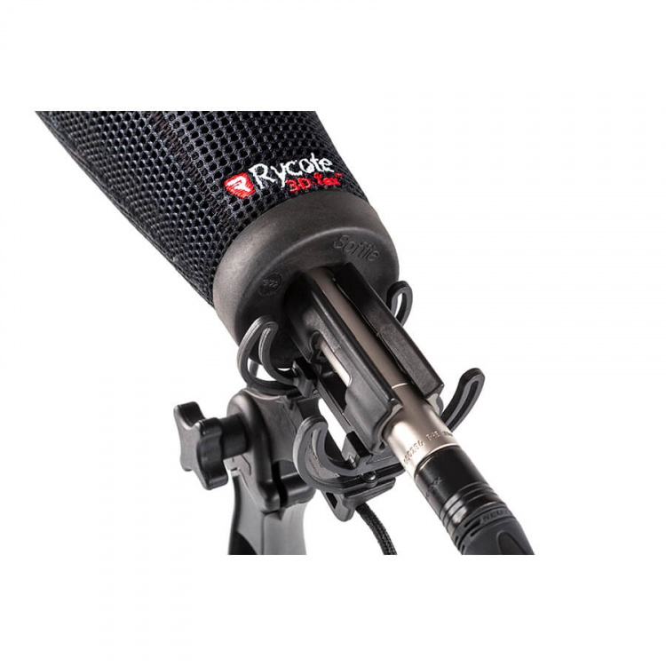 Rycote Boom Shock Mount Invision Softie Lyre Mount Duo 19-34mm