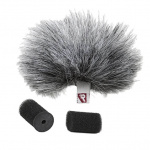 Rycote Windjammer Lavalier Single Grå