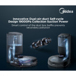 Midea Robotdammsugare S8+ med Dockningstation Midea Robotdammsugare S8+ med Dockningstation