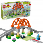 LEGO DUPLO Stad - Treinbrug en Sporen Uitbreidingsset (10426)