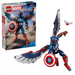 LEGO Superhelden - Captain America Bouwfiguur (76296)