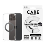 CARE by PanzerGlass - Transparant hoesje met zwarte MagSafe voor iPhone 16 Pro Max
