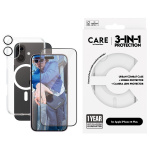 CARE by PanzerGlass - 3-in-1 bundel - iPhone 16 Plus