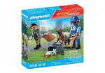 Playmobil Politie zoeken met hond (71731)
