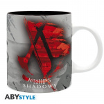 Abysse ASSASSIN\'S CREED - Mok - 320 ml - Crest Shadows - subli x2 Abysse ASSASSIN\'S CREED - Mok - 320 ml - Crest Shadows - subli x2