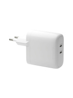 dbramante1928 Opladen - EU Wandoplader - 2x USB-C 45W - Wit dbramante1928 Opladen - EU Wandoplader - 2x USB-C 45W - Wit