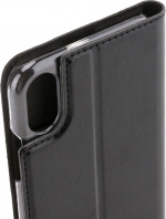 Wave BookCase beschermhoes, iPhone X / Xs, zwart