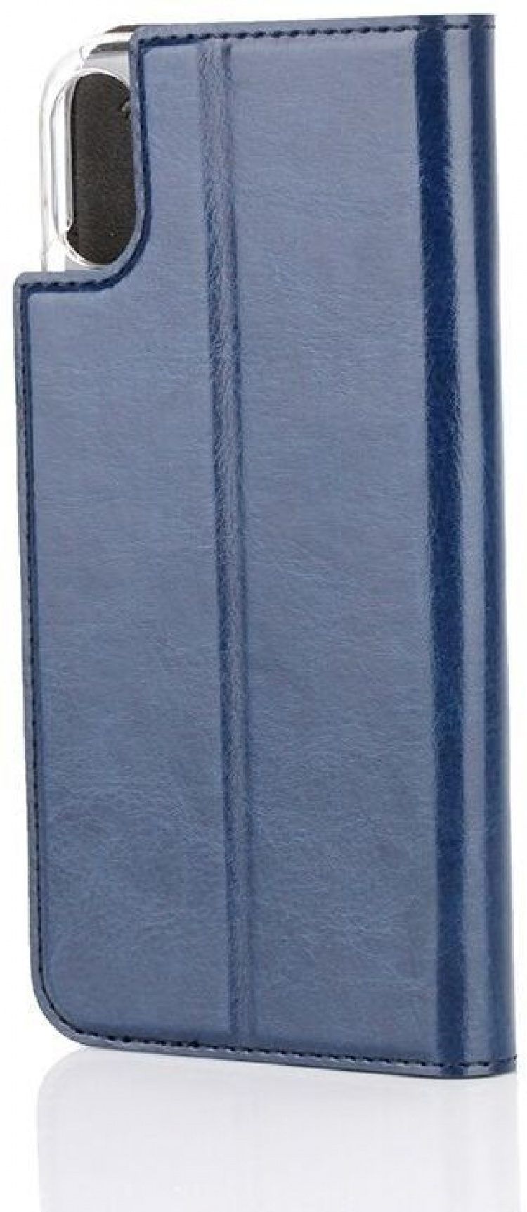 Wave BookCase beschermhoes, iPhone X / Xs, donkerblauw