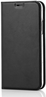 Wave BookCase beschermhoes, iPhone XR, zwart