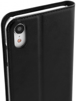 Wave BookCase beschermhoes, iPhone XR, zwart