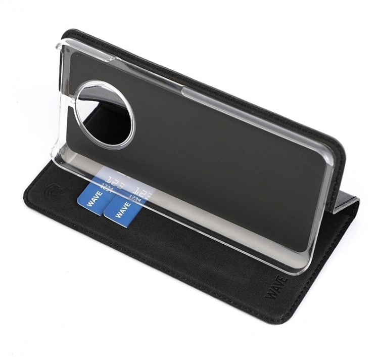 Wave BookCase beschermhoes, Nokia 9 PureView, zwart