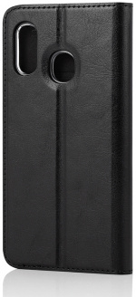 Wave BookCase beschermhoesje, Samsung Galaxy A40, zwart