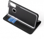 Wave BookCase beschermhoesje, Samsung Galaxy A40, zwart