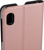 Wave BookCase beschermhoesje, Samsung Galaxy A10, roségoud