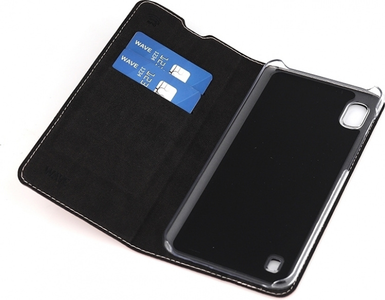 Wave BookCase beschermhoesje, Samsung Galaxy A10, roségoud