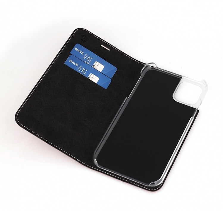 Wave BookCase beschermhoes, iPhone 11, roségoud