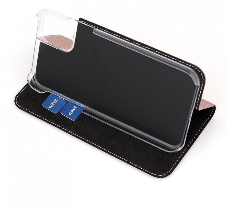 Wave BookCase beschermhoes, iPhone 11, roségoud