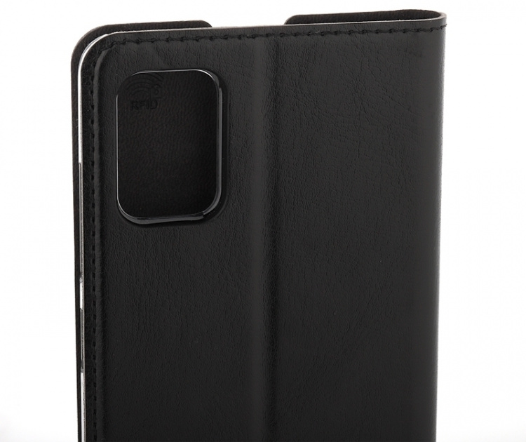 Wave BookCase beschermhoesje, Samsung Galaxy A51, zwart