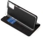 Wave BookCase beschermhoesje, Samsung Galaxy A51, zwart