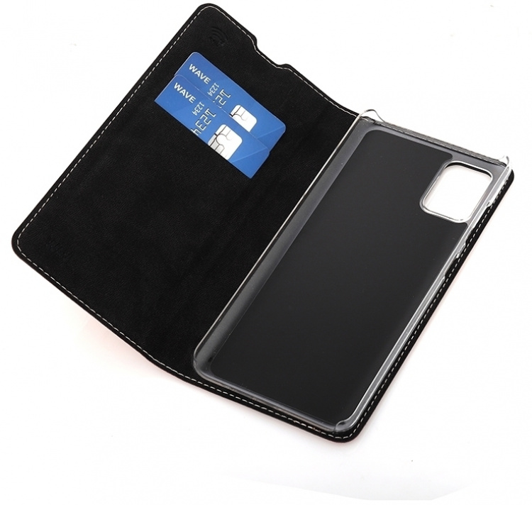 Wave BookCase beschermhoesje, Samsung Galaxy A51, roségoud