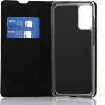 Wave BookCase beschermhoesje, Samsung Galaxy S20, zwart