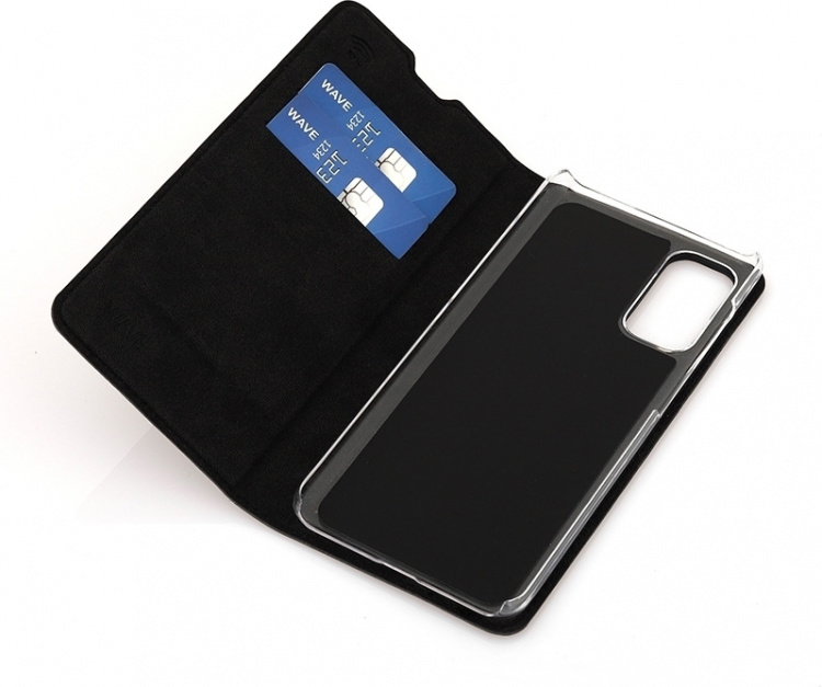 Wave BookCase beschermhoesje, Samsung Galaxy S20, zwart