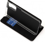 Wave BookCase beschermhoesje, Samsung Galaxy S20, zwart