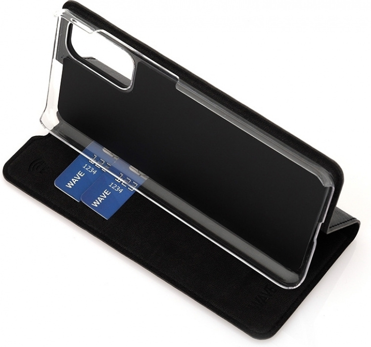 Wave BookCase beschermhoesje, Samsung Galaxy S20, zwart