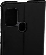 Wave BookCase beschermhoesje, Samsung Galaxy A21s, zwart