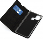 Wave BookCase beschermhoesje, Samsung Galaxy A21s, zwart